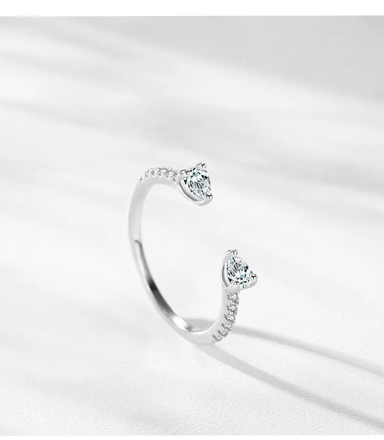 Snake Head Ring - Sterling Silver