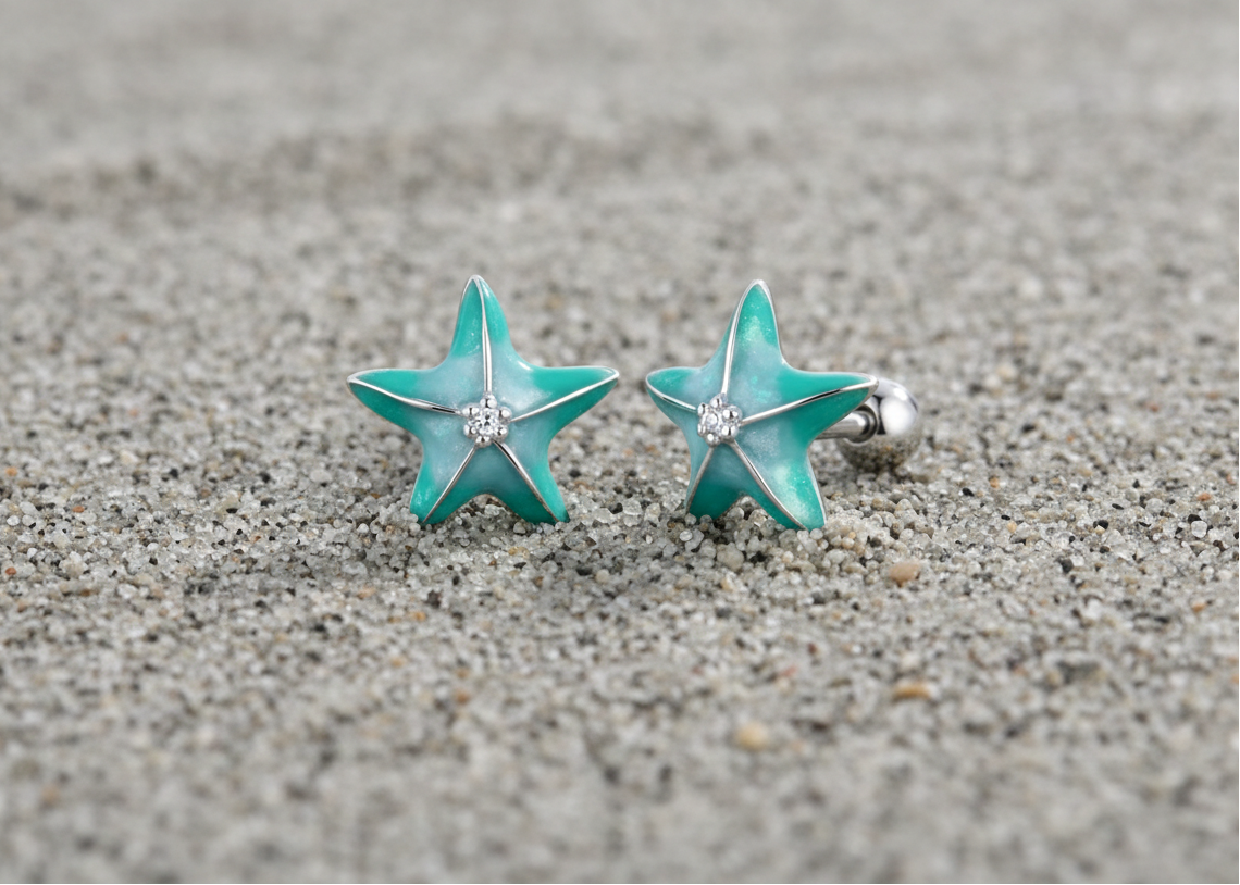 Starfish Earrings