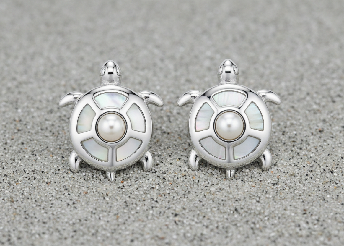 Turtle Earring - Glow in the dark