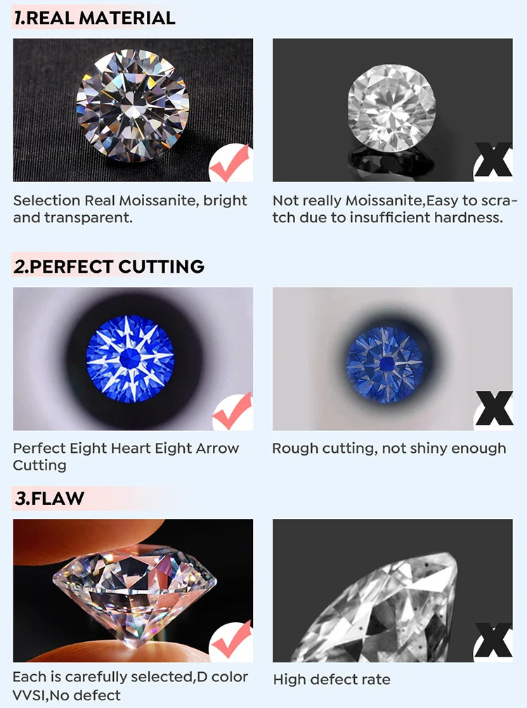 2ct Moissanite Diamond Marquise Ring (Silver and Gold options)