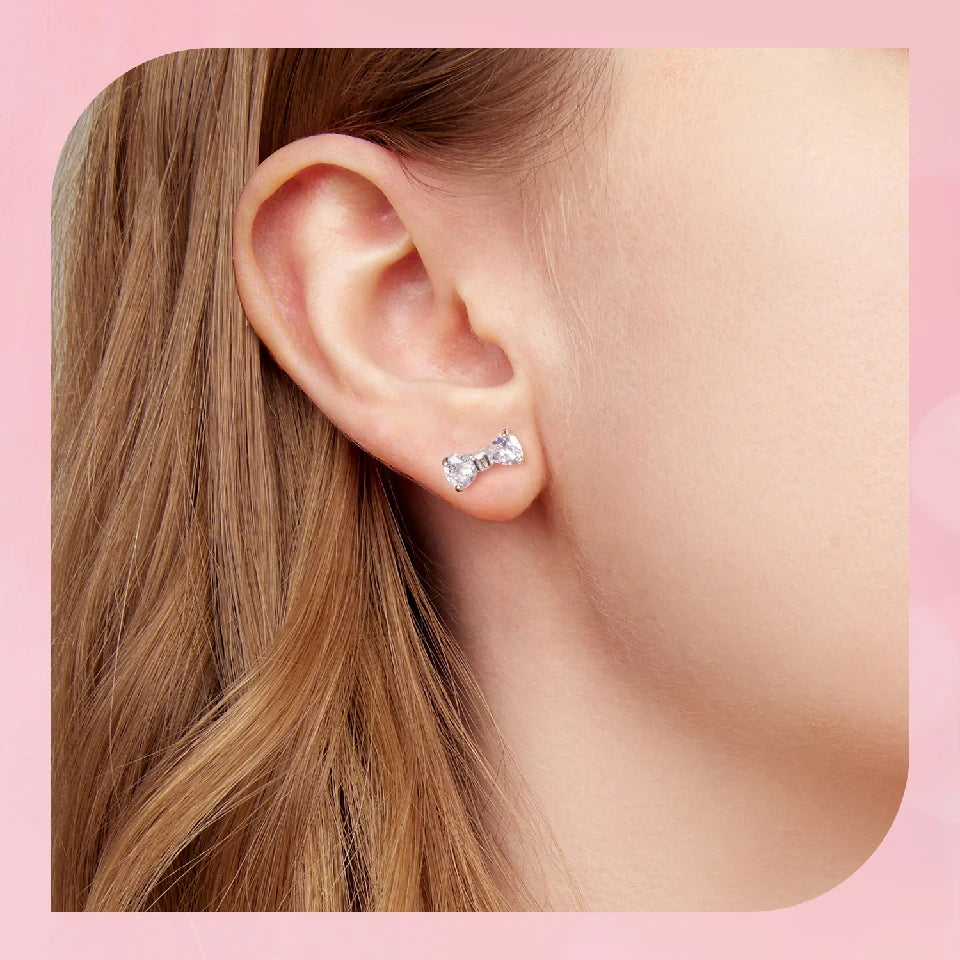 Bowknot earrings