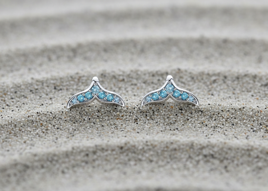Whale Fluke Earrings