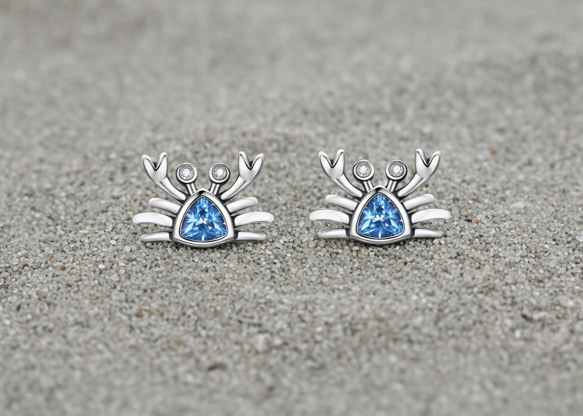 Crab Earrings